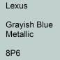 Preview: Lexus, Grayish Blue Metallic, 8P6.